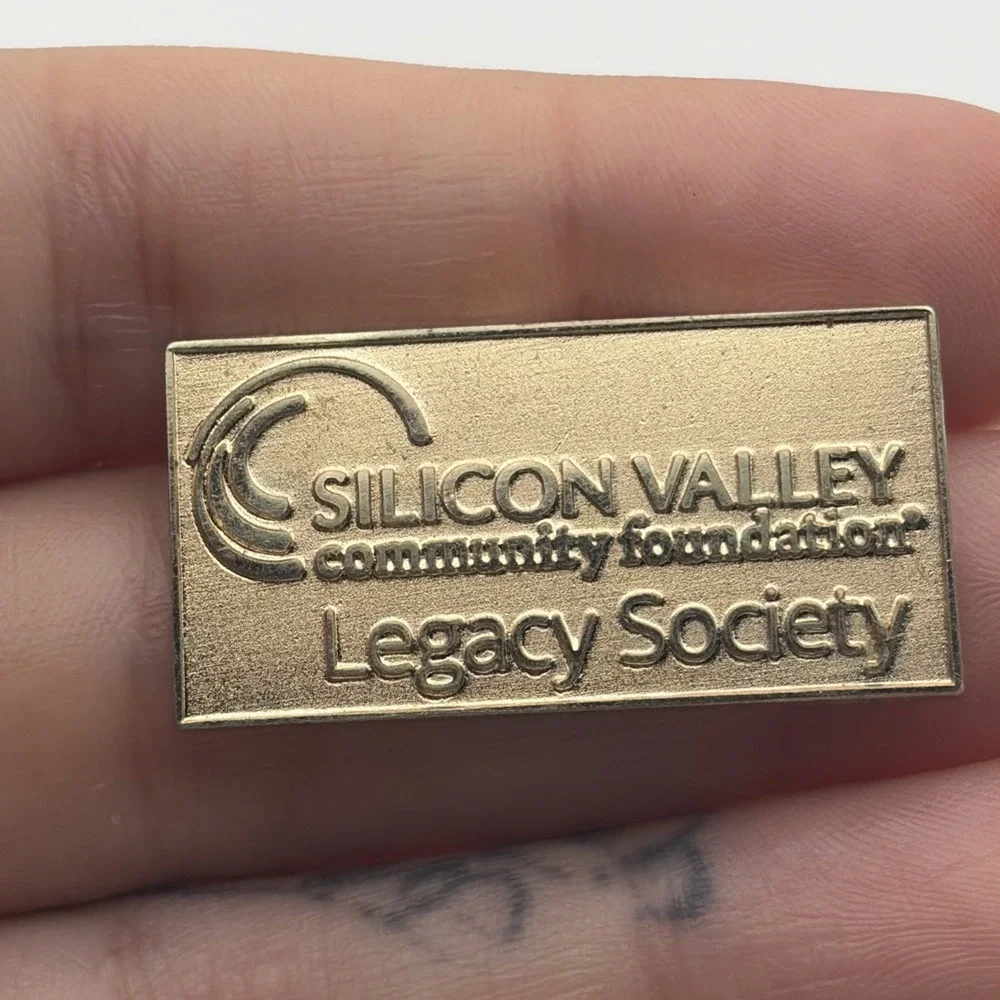 Silicon Valley Community Foundation Legacy Society Lapel Hat Pin